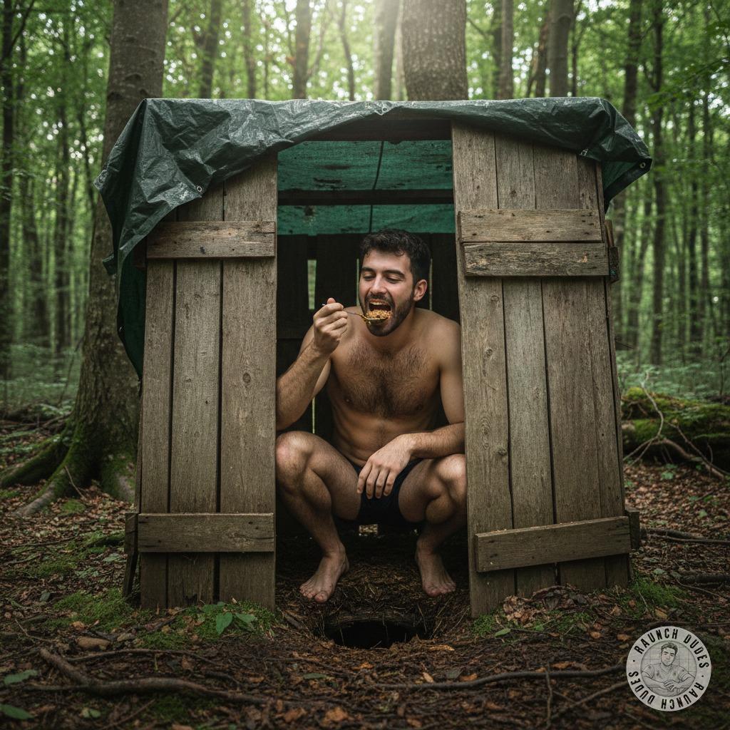 Nothing beats the raw thrill of a filthy latrine feast—sinking your tongue into that warm, musky mess while strangers piss...