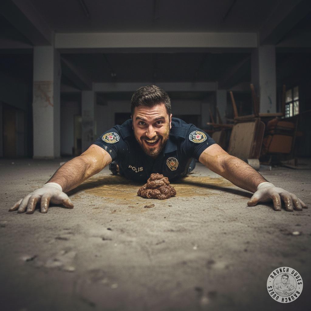 Just found a fresh load at the crime scene… and the inspector can’t resist licking his lips. Who knew evidence could be this...