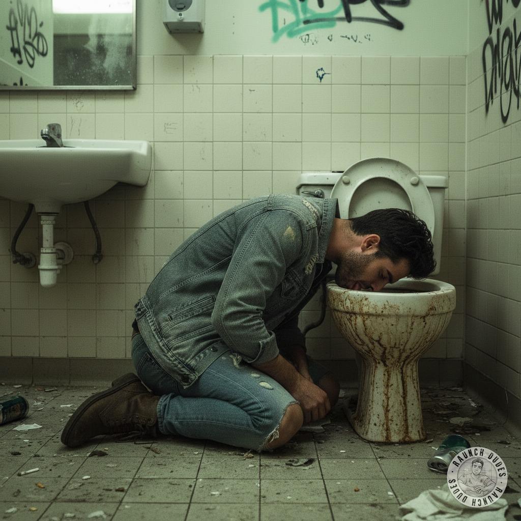 Nothing hotter than a pervert licking the public toilet—dirty, raw, and so fucking intoxicating. The taste of piss, the...