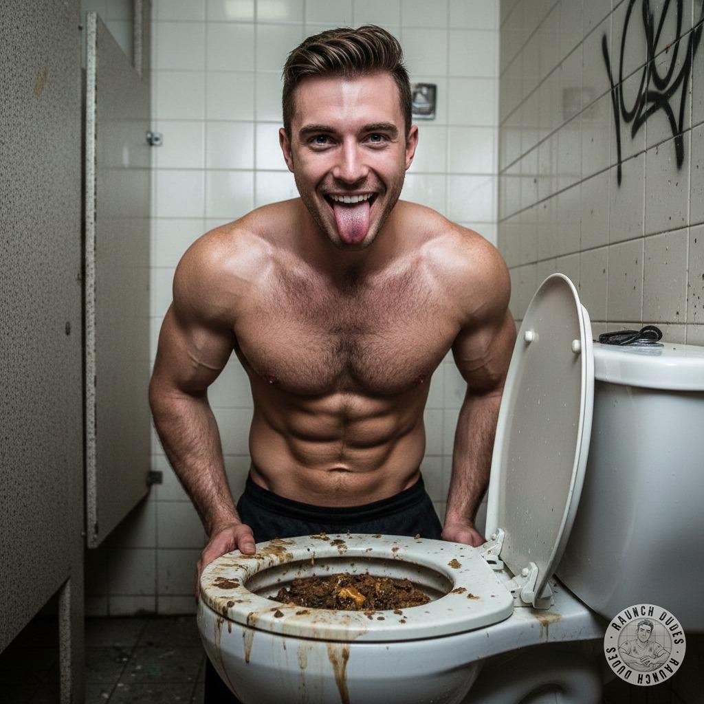 Nothing hotter than a boy licking a filthy toilet—dirty, raw, and unapologetically perverted. The taste of piss and scat on...