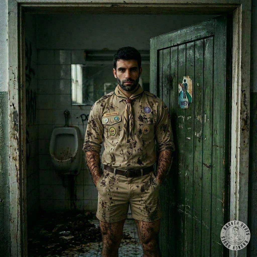 Boy scout caught with his pants down—literally 💩🔥 dirty little secret or filthy fantasy? #gayscat #perverts #dirtycops...