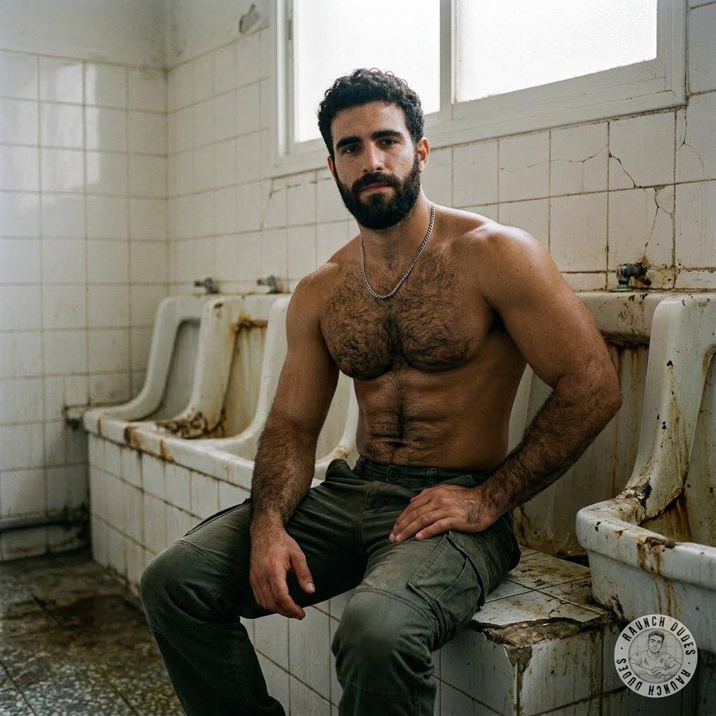 Someone’s waiting for a load in the stalls 🚽💦 #perverts #toilet #hairy