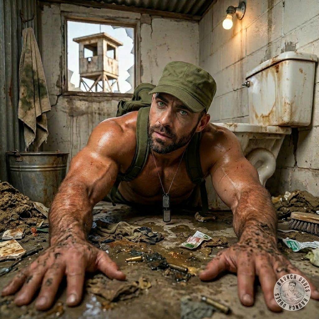Military men on their knees in filth? 💦🔥 Nothing hotter than a uniform covered in scat and piss. #gayscat #gaypiss #perverts...