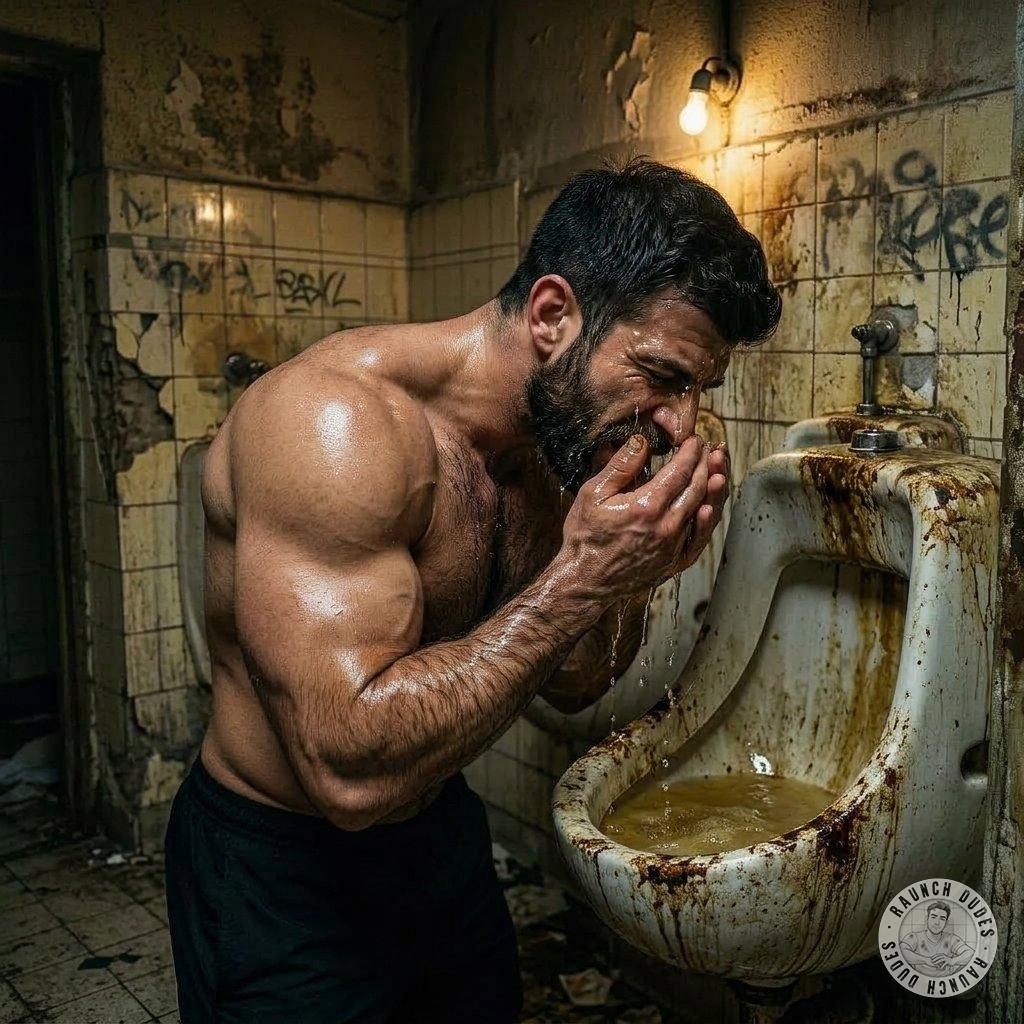 That muscular hunk diving face-first into that toilet bowl? 😈💦 Nothing hotter than a guy who loves a good scat session....