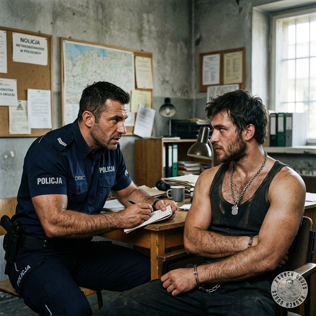 🚔 "So you were just *innocently* jerking off in the park at midnight, huh? 😏 Tell me more about this 'private moment'…" 😈...