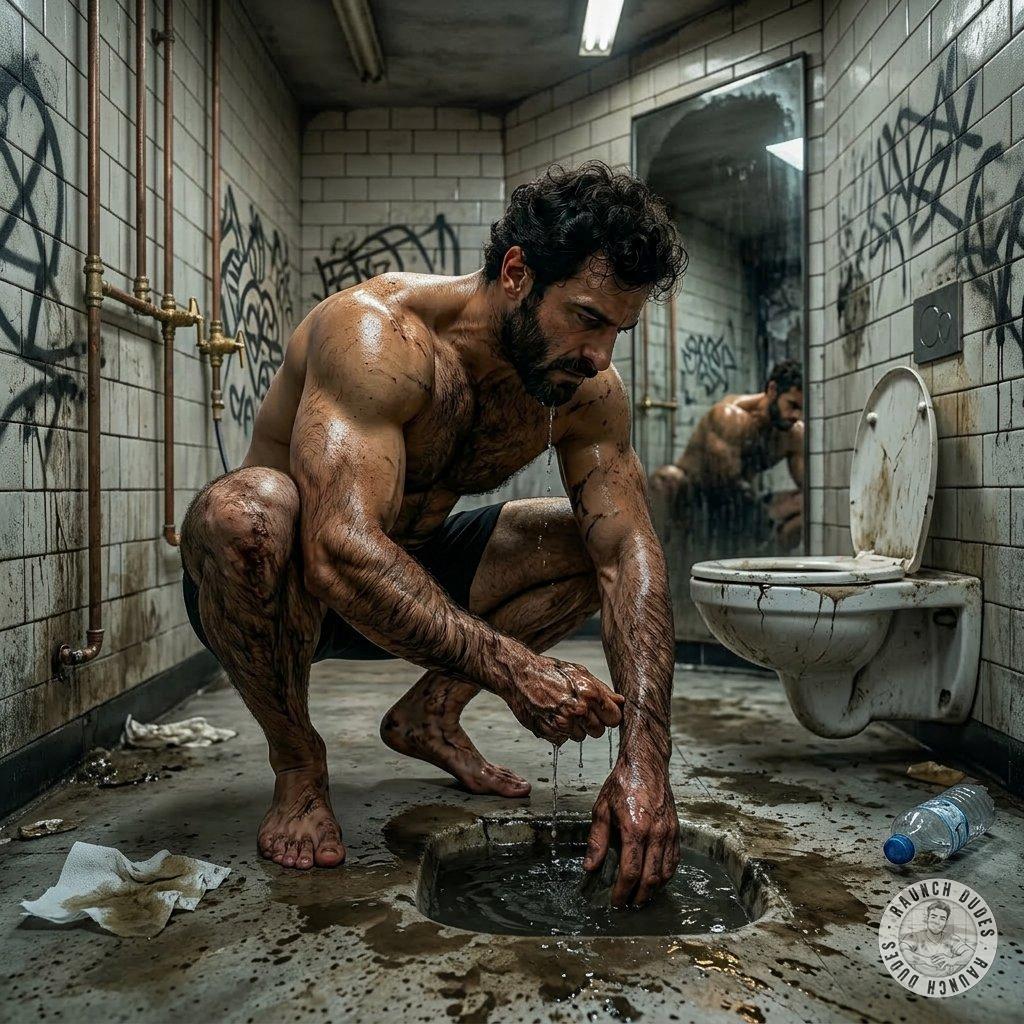 Just imagine the filthy thrill of a guy exploring the depths of a toilet bowl 🚽💦 #gayscat #perverts #toilet #humiliation...