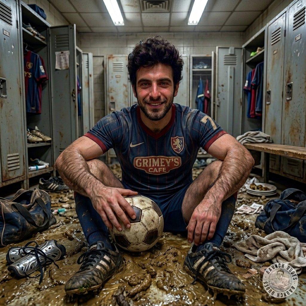 That footballer’s got a *pervert’s* dream in that shit-strewn locker room 🏆💩🔥 #gayscat #perverts #dirtyathletes #footballers...