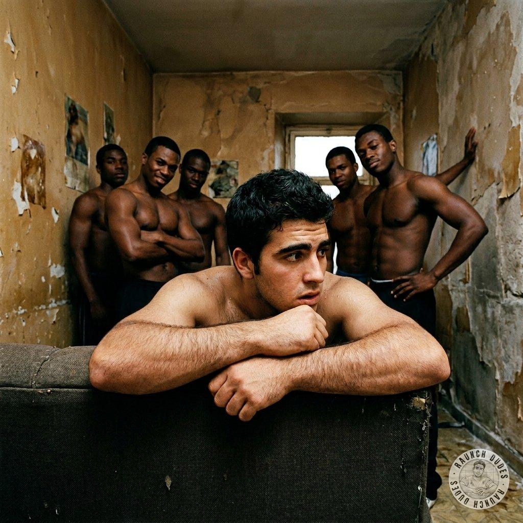 6 hungry dicks ready to ruin you 😈💦🔥 #perverts #interracial