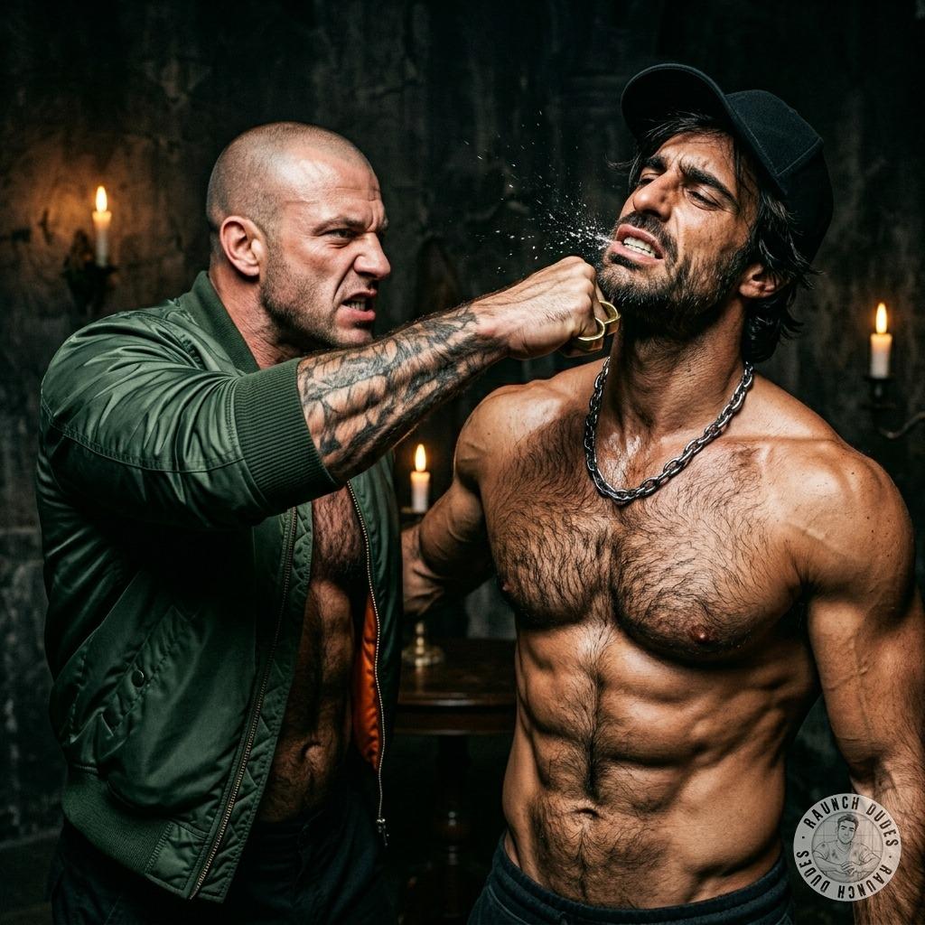 Slap that tight ass with my knuckle duster, watch it jiggle as I leave my mark 💪🔥 #perverts #brutal #dominance #rough #hairy