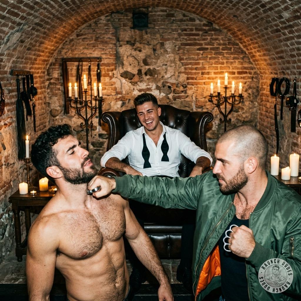 Rich men paying young guys to get their asses handed to them by a brute? Fucking perversion perfection. 🔥 #gayscat #brutal...