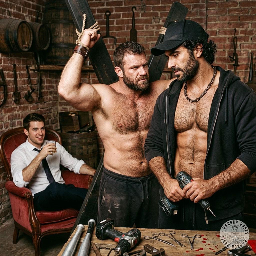 Rich boys love breaking their toys 💀🔨 #brutal #hairy #bdsm #dominance