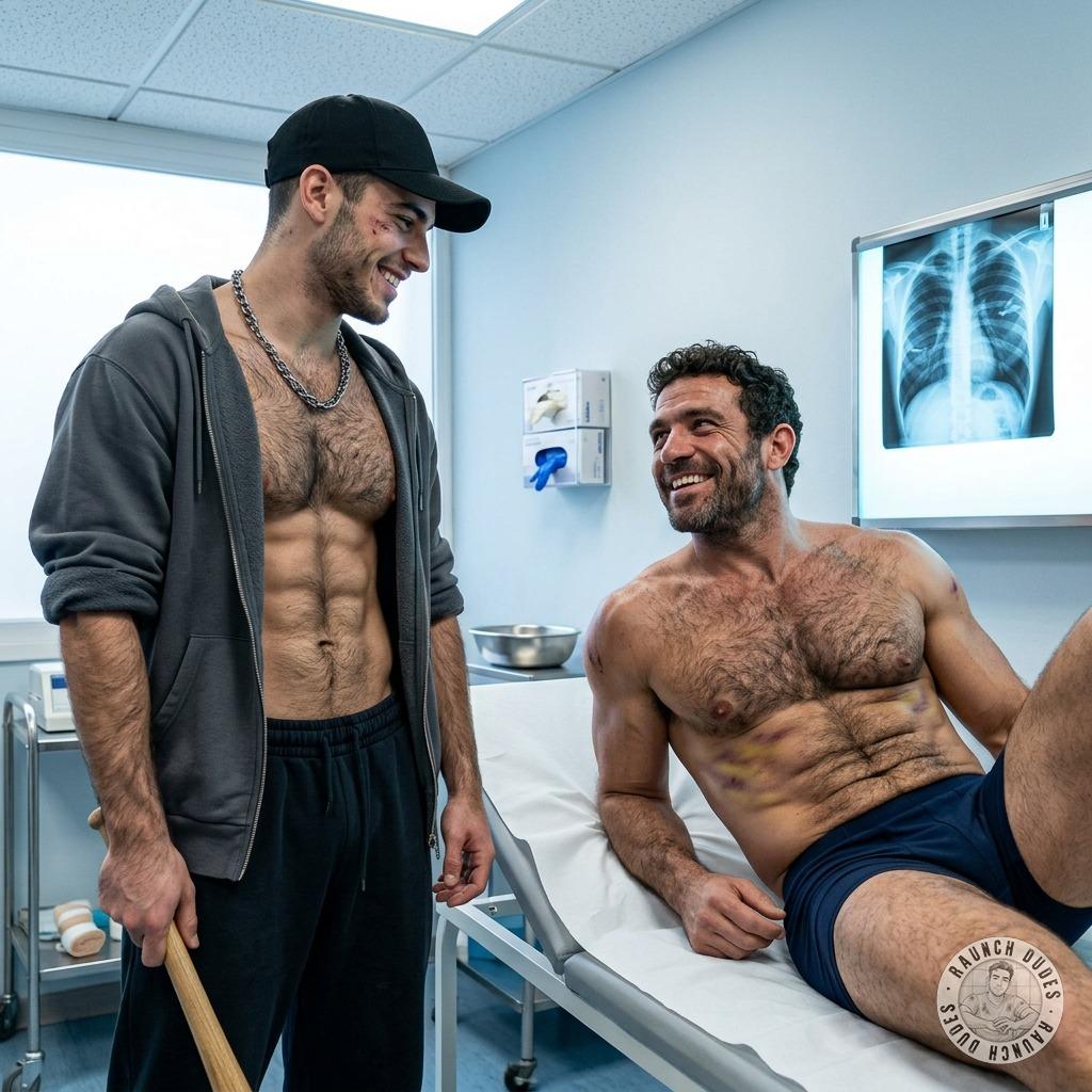 Two guys went full beast mode—ribs cracking, screams turning to growls. Nothing hotter than raw, violent passion 🔥 #brutal...