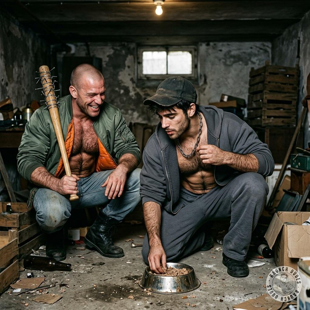 Fuck yeah, nothing hotter than a skinhead forcing his boy to eat that warm, mushy shit straight from his ass 💦🔥 swallowing...