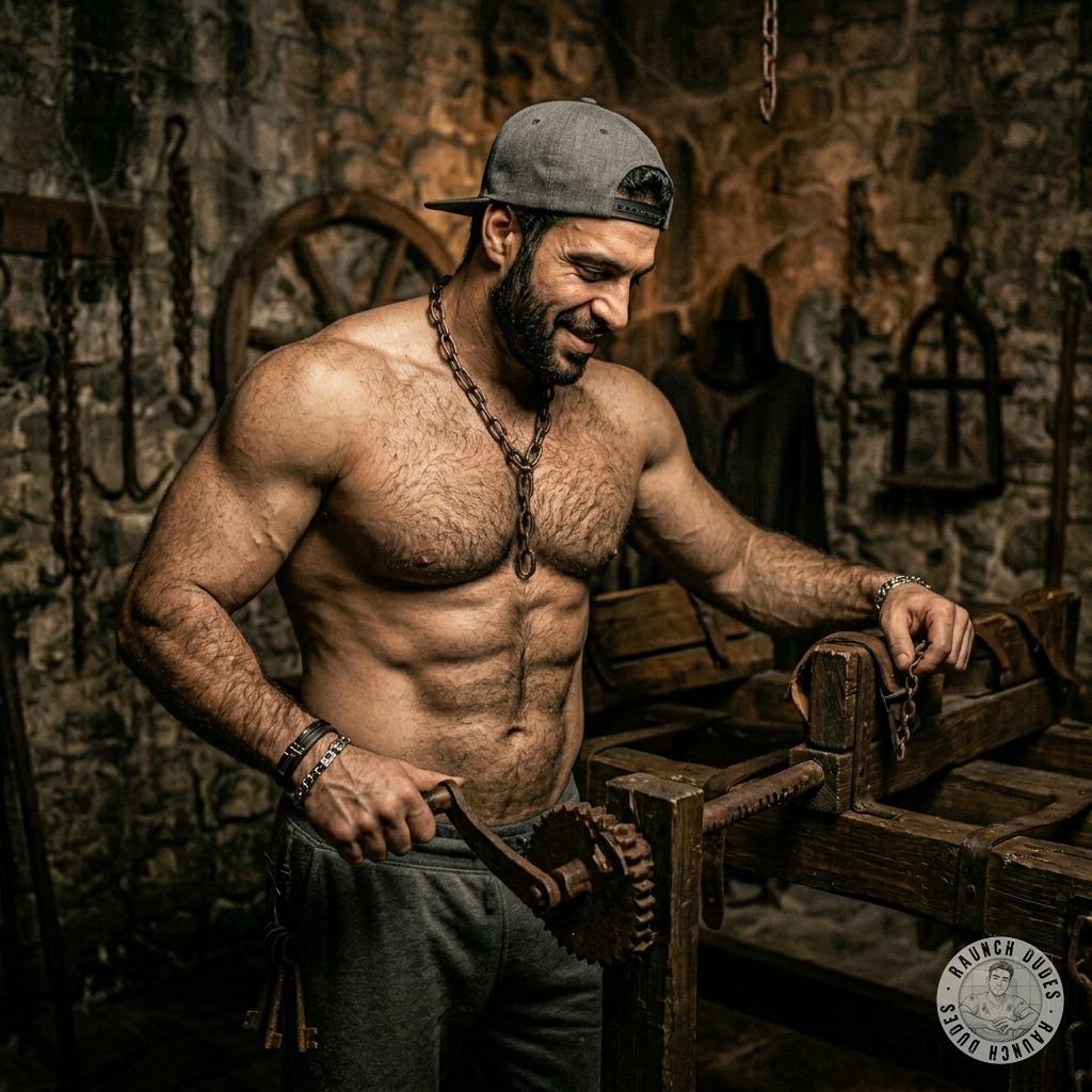 Fuck yeah, medieval torture tools are the ultimate turn-on 😈🔥 bend that twink over the rack, watch his tight ass scream for...