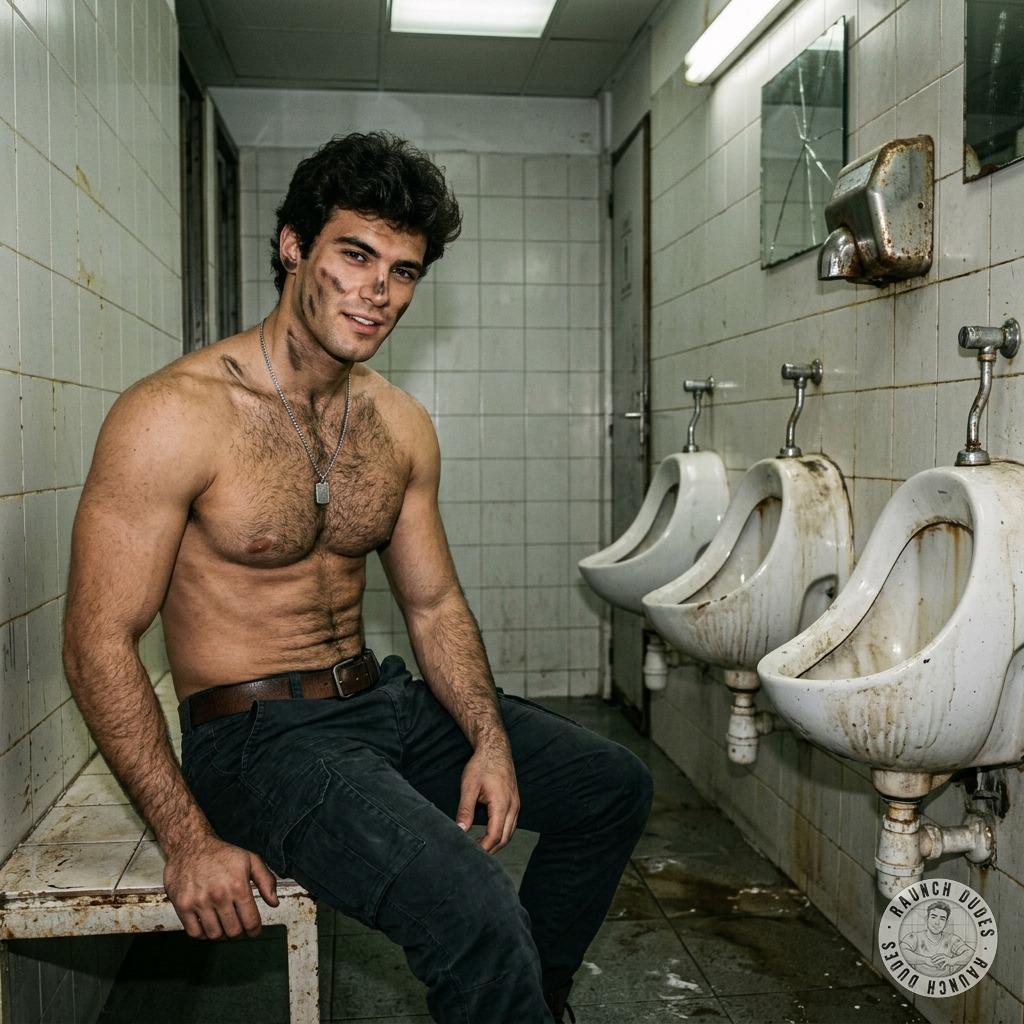 That filthy twink left his shit all over the public toilet floor, smeared in sticky clumps like he couldn’t even be bothered...