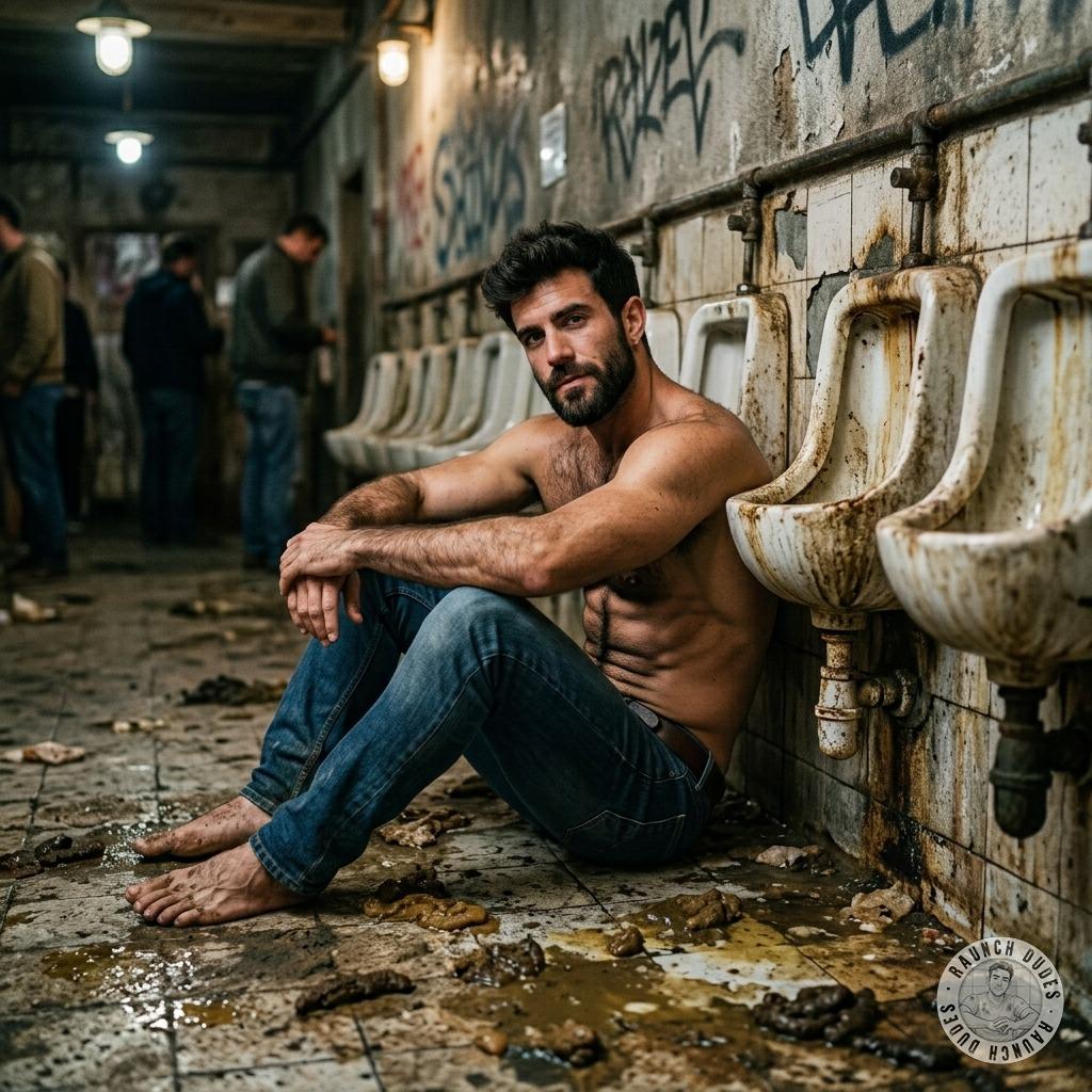 I love the way you sit in that public toilet shit, so filthy and obscene 💩🔥 #gayscat #filth #toilet #homeless #inpublic...