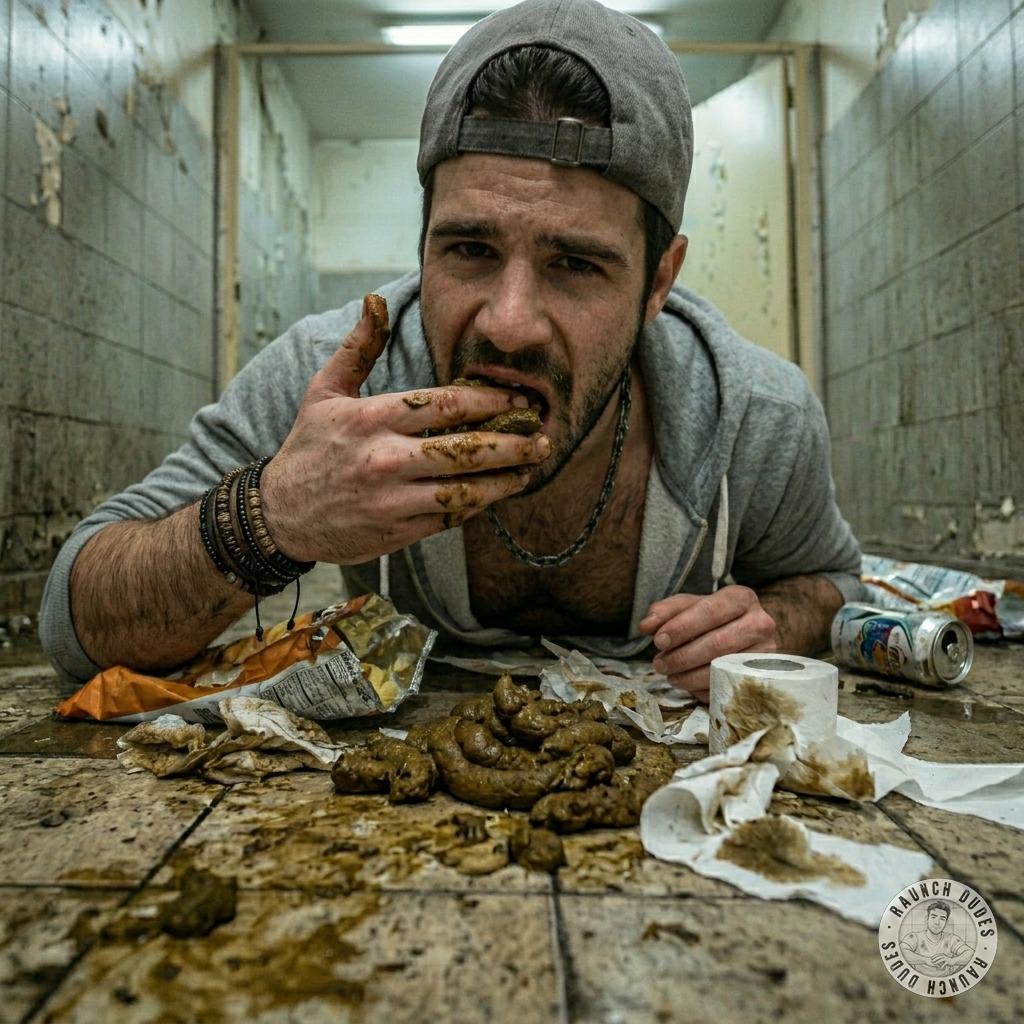 Fuck yeah, that little twink is rolling in his own filthy shit, loving every dirty second of it 💩🔥 #gayscat #dirtyschool