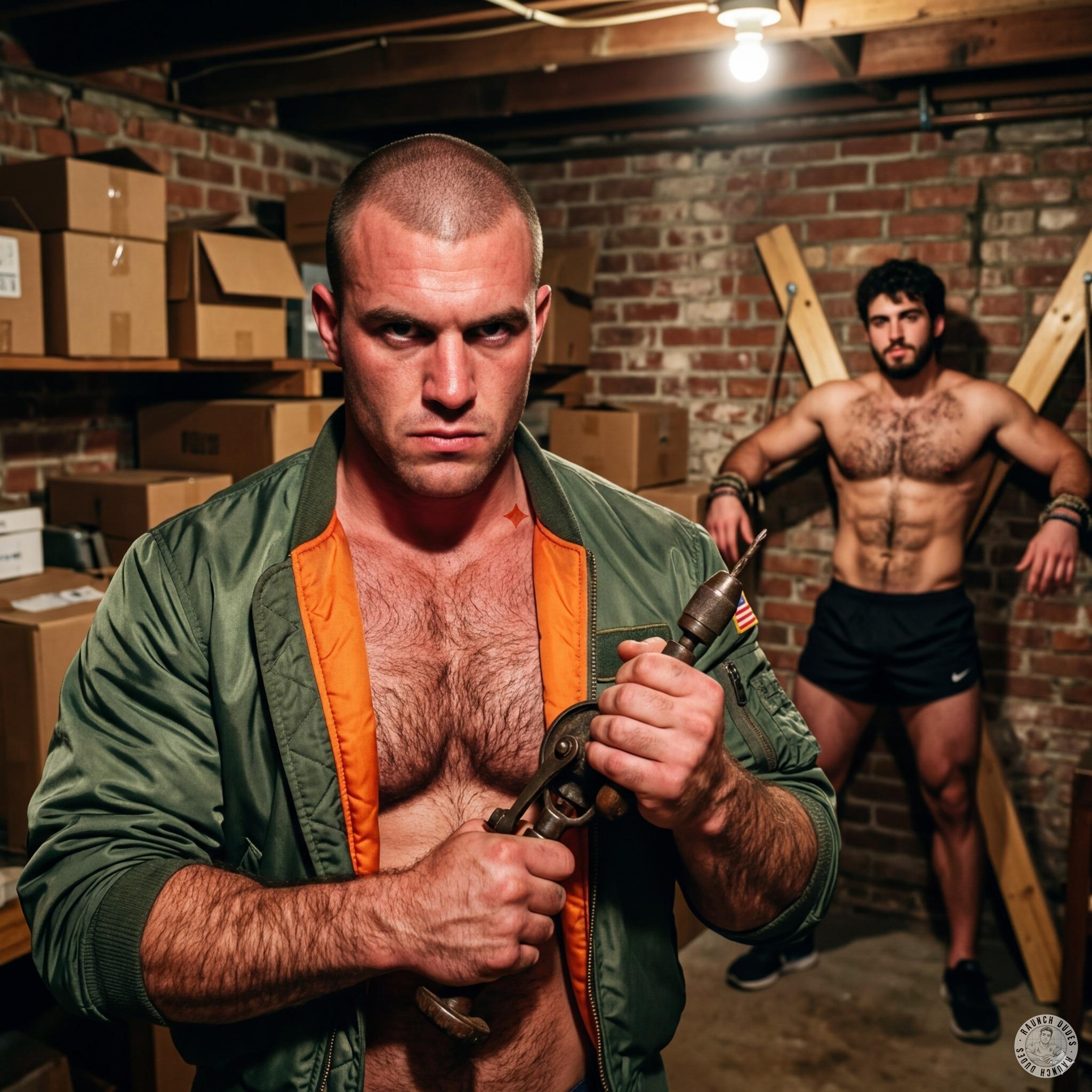 Sadistic skinhead’s got his slave trembling, ready to get his cock stuffed so deep it’ll feel like his guts are getting...