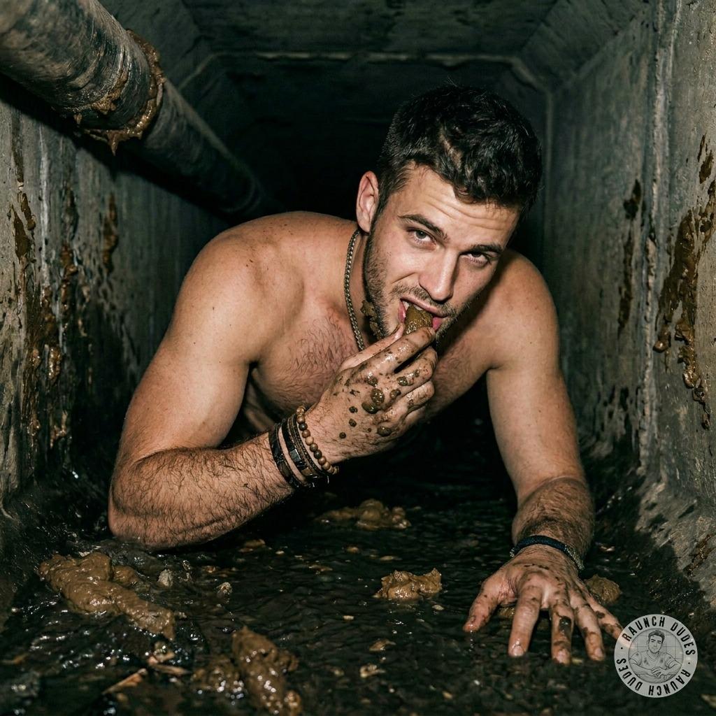 Fuck yeah, nothing hotter than a twink choking on raw sewage while he stumbles through the sewer like a hungry pig 🐷💩...