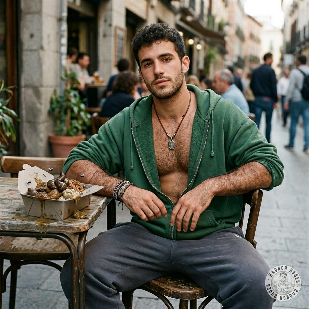 Fuck yeah, that tight asshole devours shit like it’s the last dick he’ll ever taste 😈💦 #gayscat #street #hairy