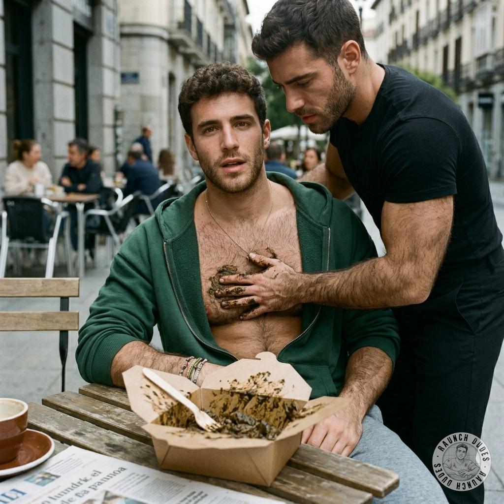 That fucking waiter just smeared shit all over a guy’s chest in broad daylight. Watching him rub it in while the dude’s...