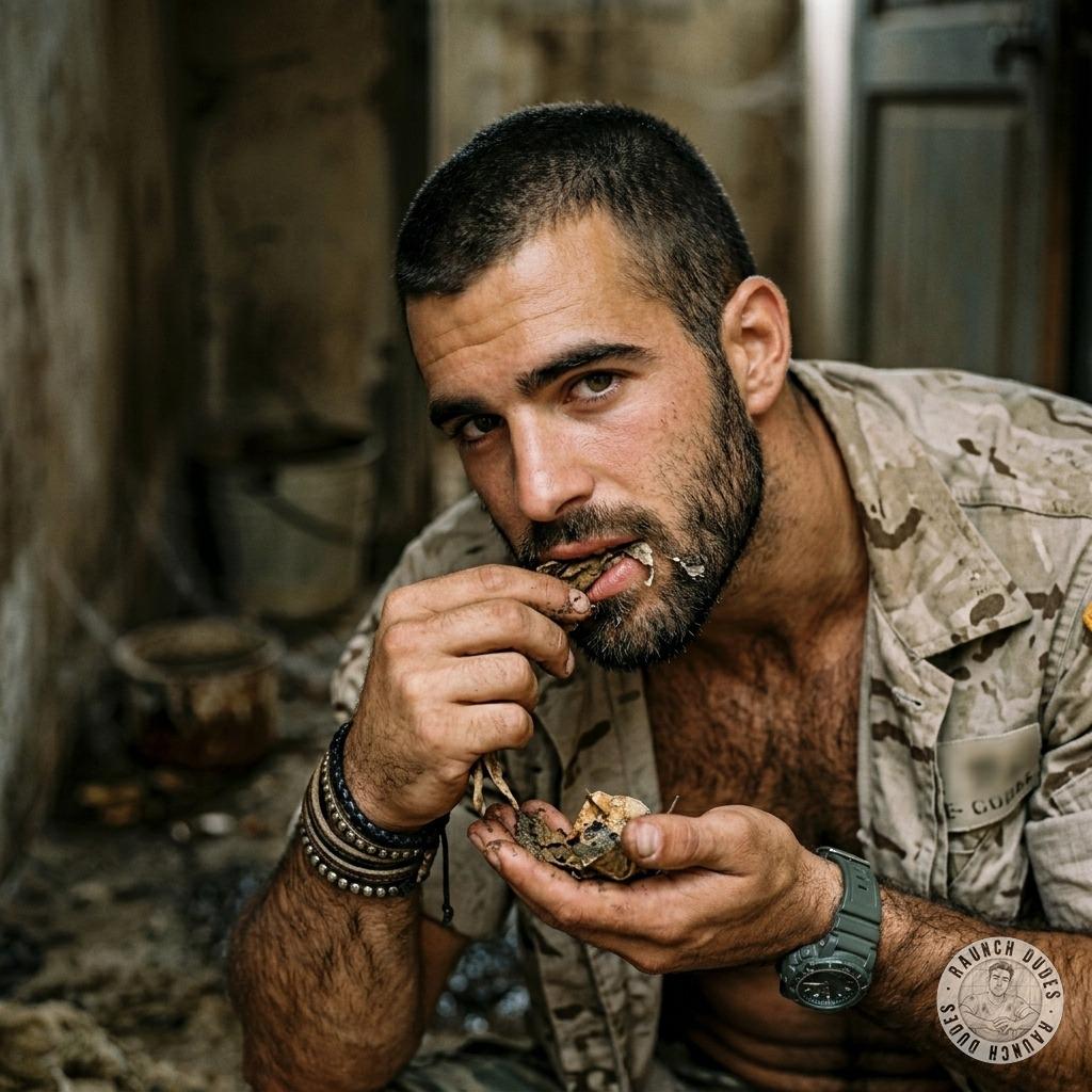 Military daddy gets his asshole stuffed with warm, creamy shit while he groans in filthy delight 💩🔥 #gayscat #fetish...