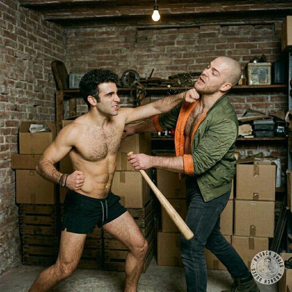 Two daddies with a skinhead love it rough, slamming that tight hole until it drips with cum and tears 💦🔥 #skinheads #brutal...