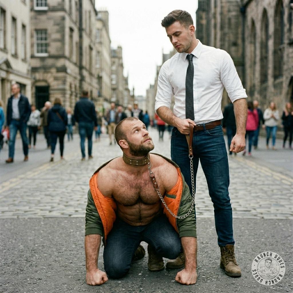 A boy humiliates a skinhead in public. #skinheads #inpublic #humiliation #submission #dominance