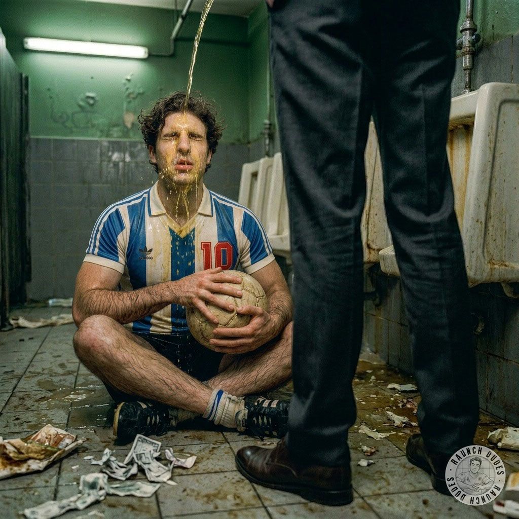 That hot footballer taking a golden shower right in his face 😈💦 #gaypiss #fetish #dirtyathletes #footballers #toilet...