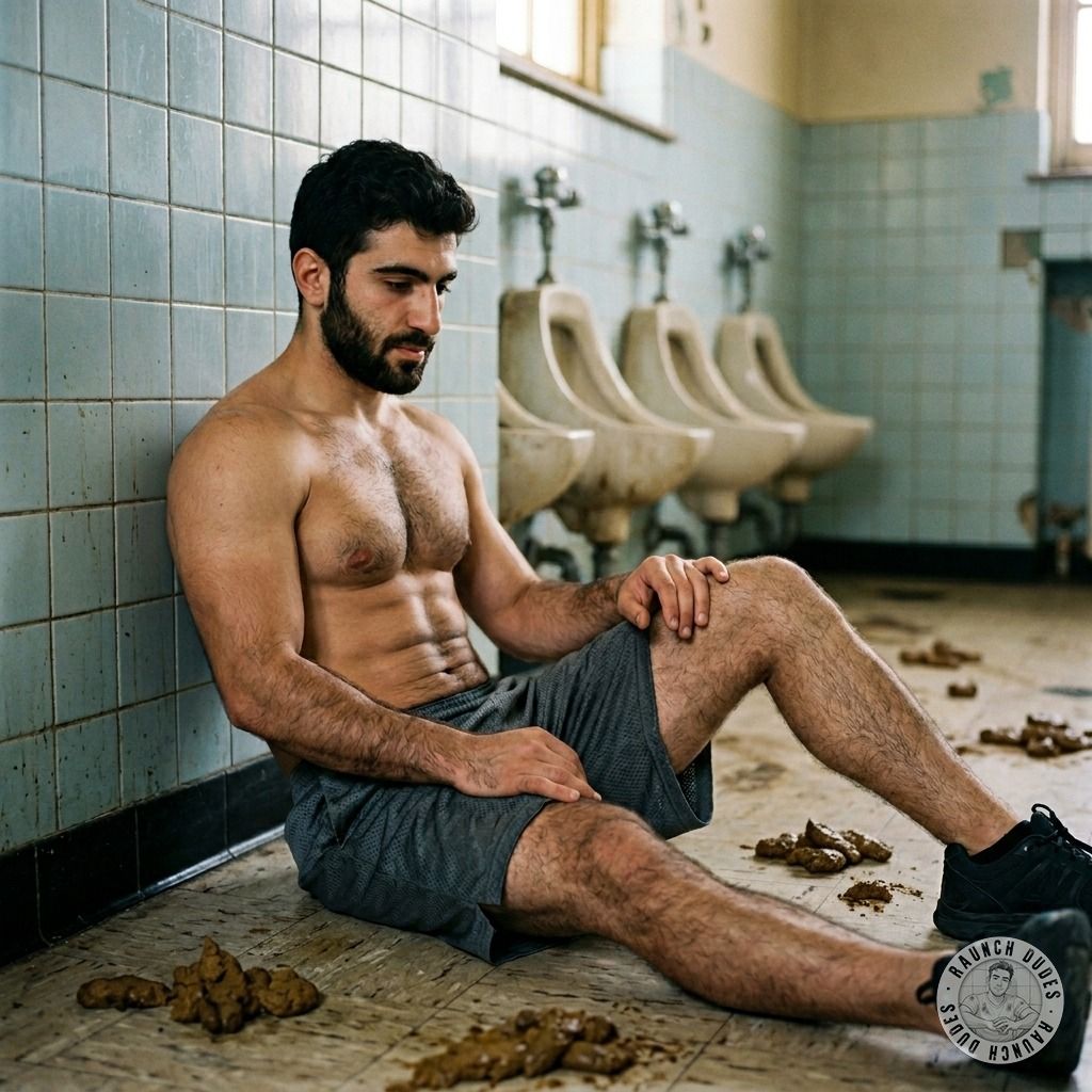 Sitting in a bathroom floor soaked in cum and shit, cock throbbing as I imagine how good it’d feel to get my face buried in...