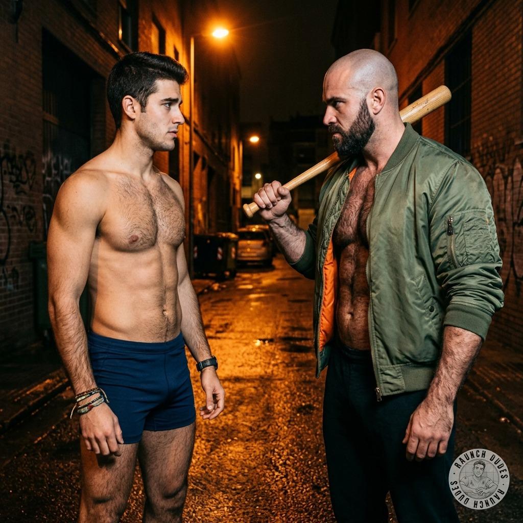 Rough boy and skinhead ready to tear each other apart in the dirtiest, filthiest fuck—no mercy, just pure, brutal passion....