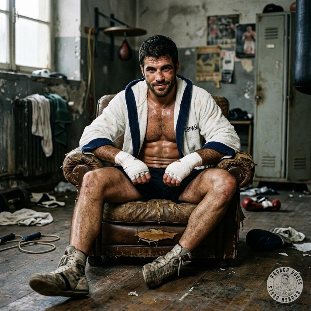 That ripped boxer’s body? Fucking art. Every vein, every bulge—pure sinful perfection. I’d worship it with my mouth, my...