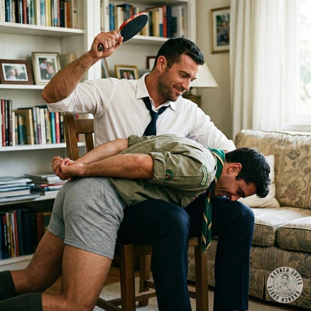 Fuck yeah, that scout’s ass is getting red-hot with a ping pong paddle! #gayscat #dirtyscouts #humiliation #spanking...