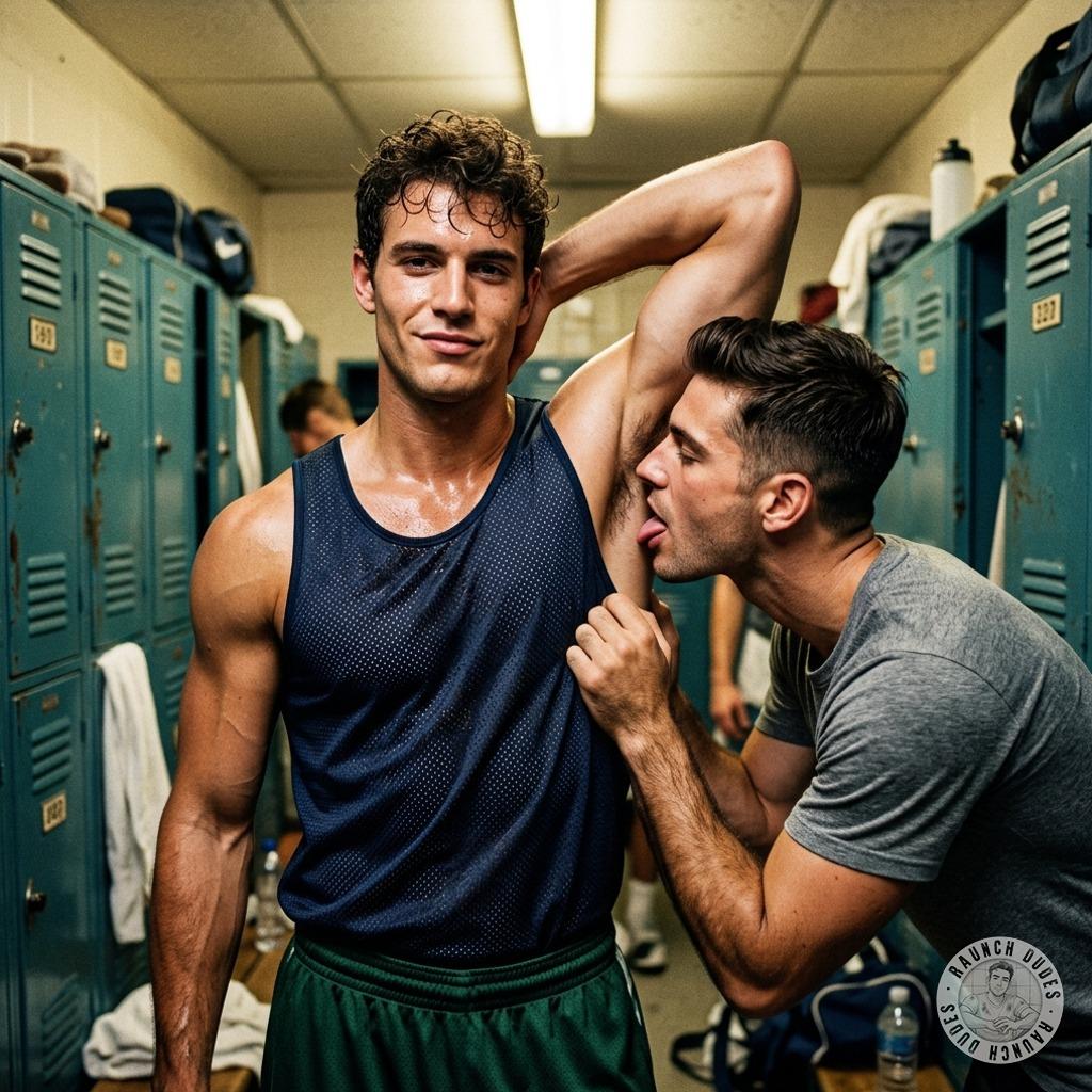 Sweaty gym bro lets me worship his pits with my tongue, breathing in that musky funk like it’s the finest perfume 😈💦 #fetish...