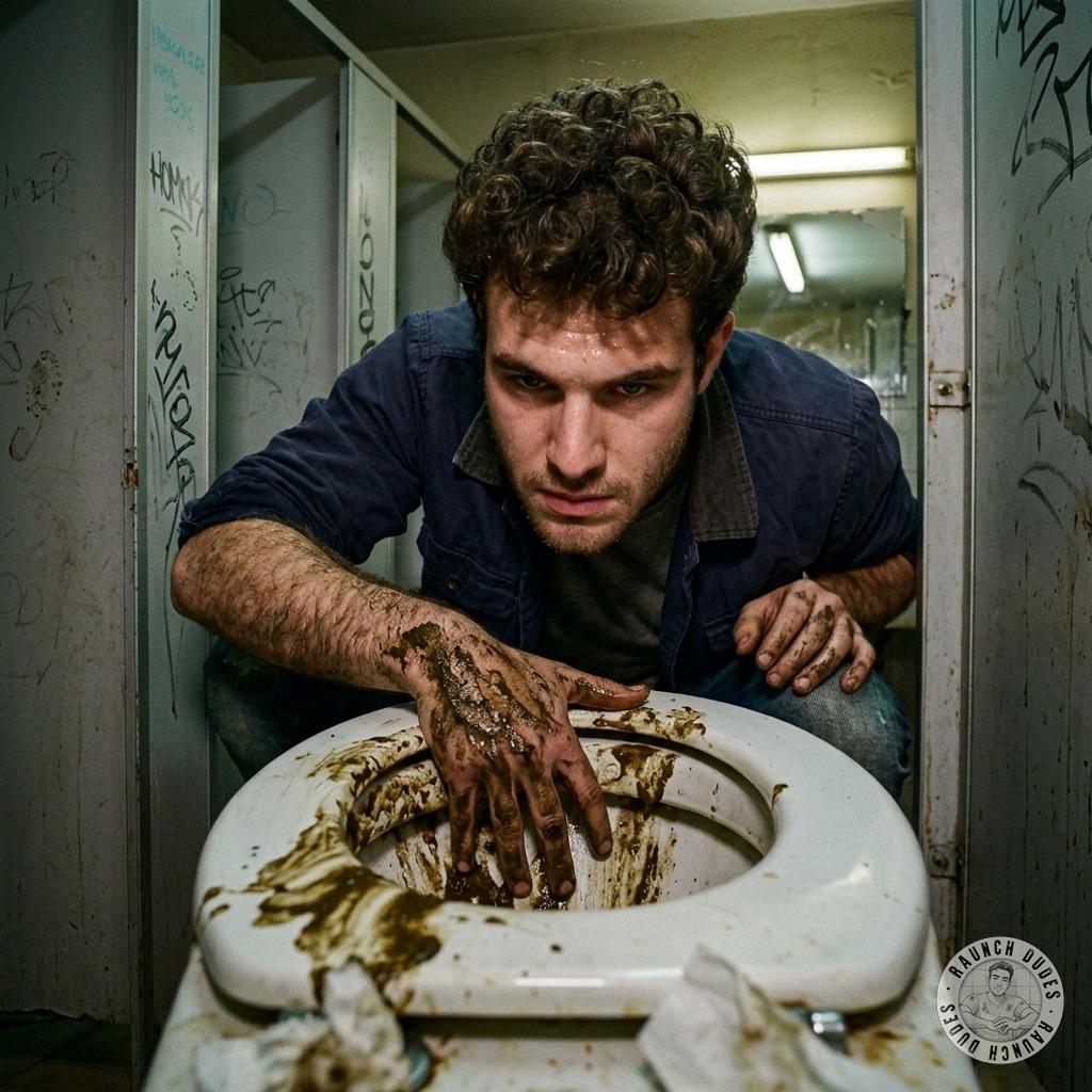 Fuck yeah, nothing gets me harder than watching a tight asshole devour fresh turds straight from the toilet bowl 😈💦 #gayscat...