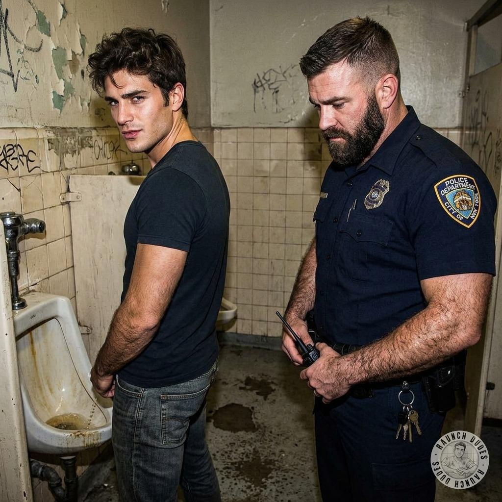 Cops love when I piss in public bathrooms, especially when they watch me unzip & let it rip right in front of them 😈💦...