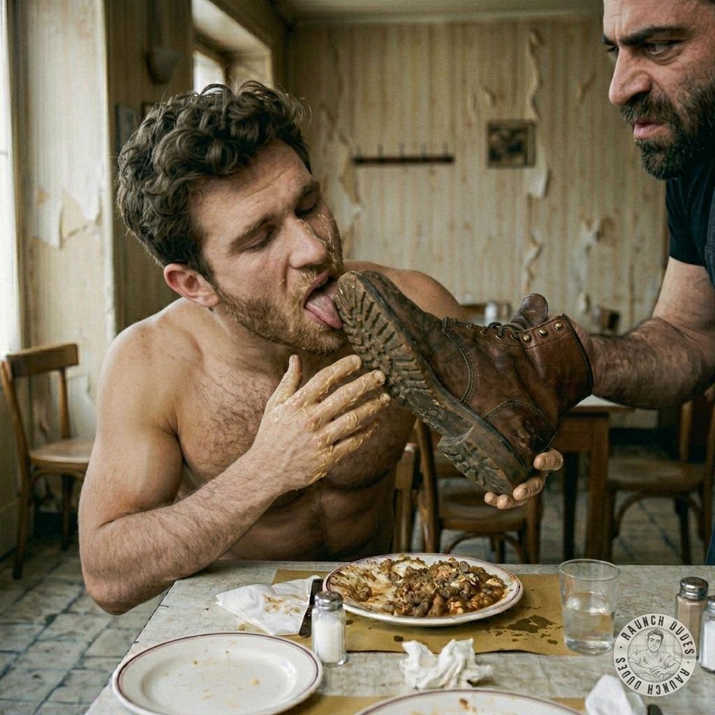 That cocksucking waiter made me lick his filthy shoe sole until my tongue was raw—now I’m addicted to the taste of his...