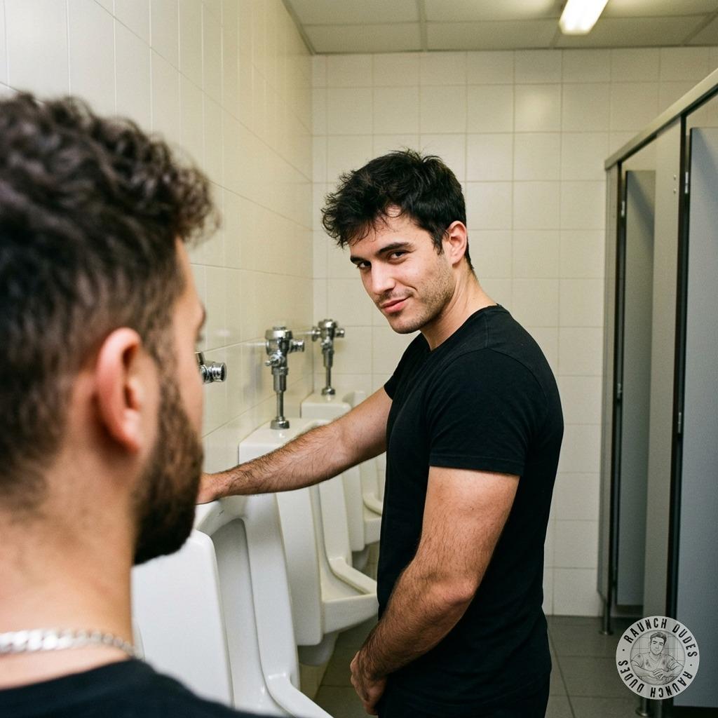 That tight twink in the stall next to me is pissing so hard I can hear his bladder scream #gaypiss #toilet