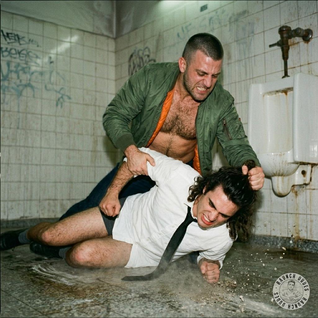 Skinhead rips into that tight hole with brutal force, making the boy scream like a bitch in heat 🔥💦 #skinheads #rough...