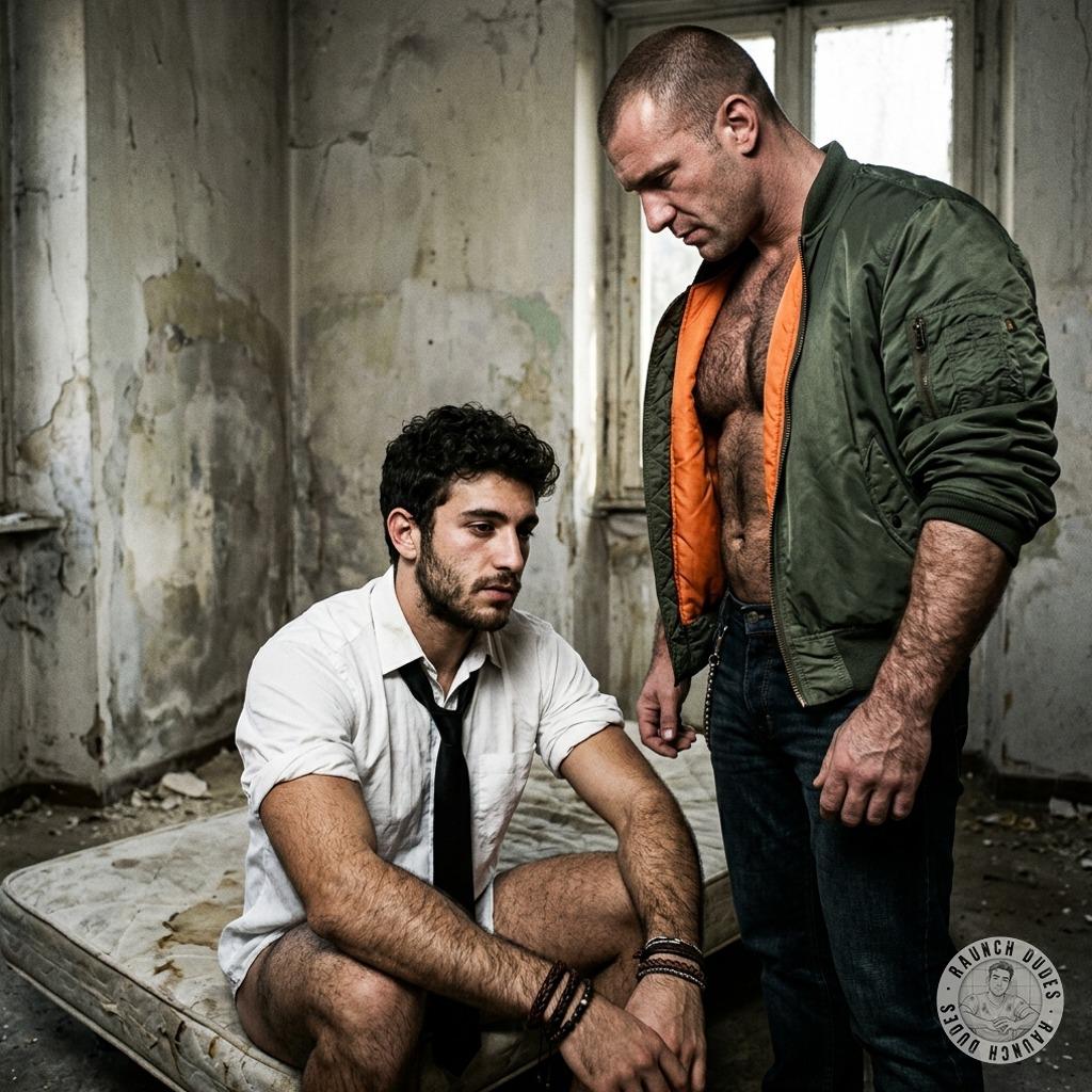 Skull-crushing dominance by a skinhead until you’re nothing but a trembling, used-up slut begging for more. His brutal grip...