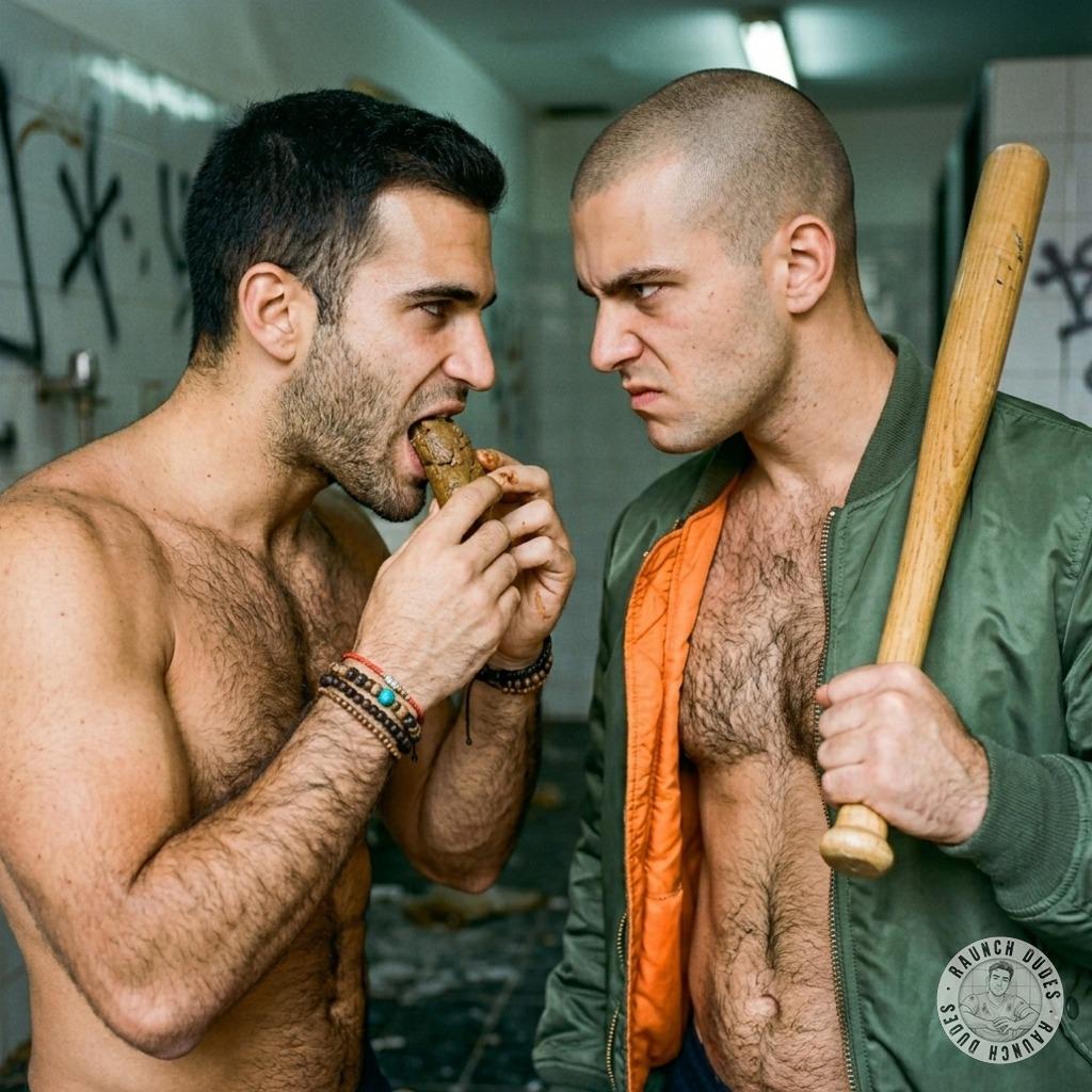 Fuck yeah, nothing hotter than a twink gobbling down that warm, mushy gayscat straight from a skinhead’s ass in a filthy...