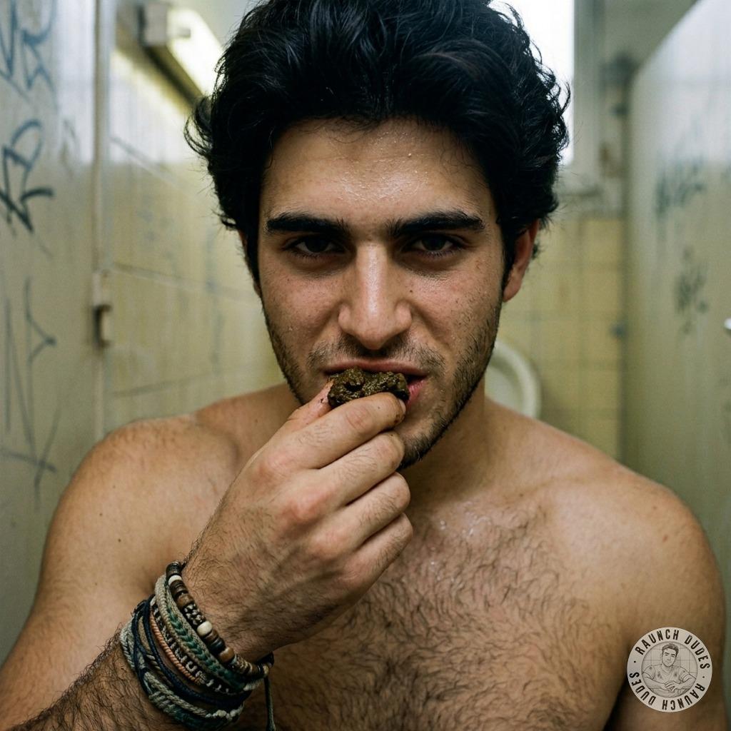 Fuck yeah, nothing like sinking your teeth into a fresh, warm load of shit while kneeling on that cold bathroom floor. The...