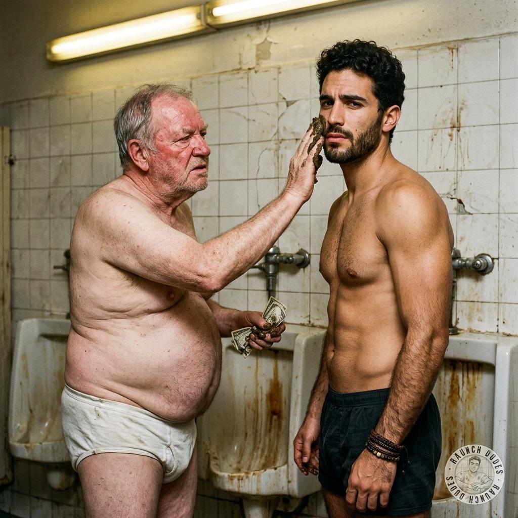 Ready to get your face ruined by a filthy old perv? Cash talks, and these hungry boys will swallow anything for a paycheck....