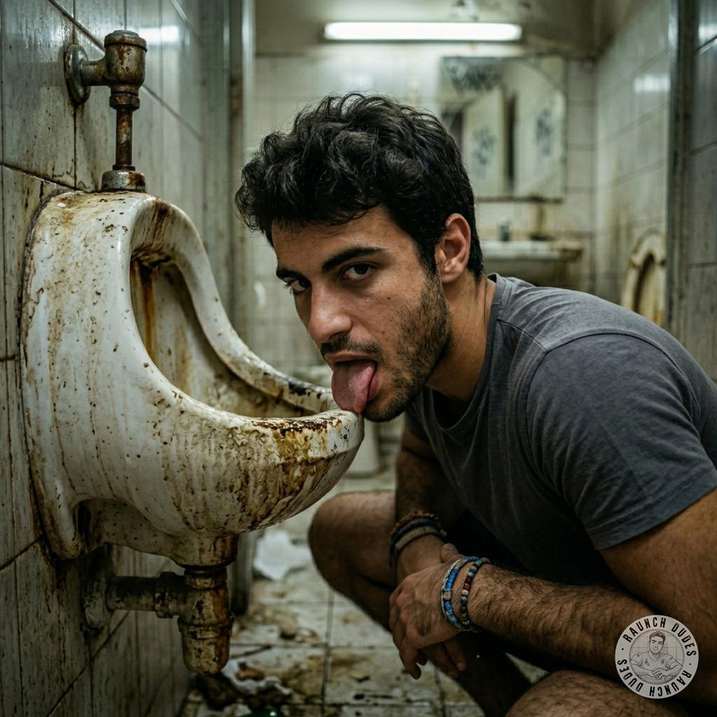 Hot as hell sucking that filthy public urinal—nothing like a little gaypiss play in the grimiest spots. Who’s joining me? 😏💦...