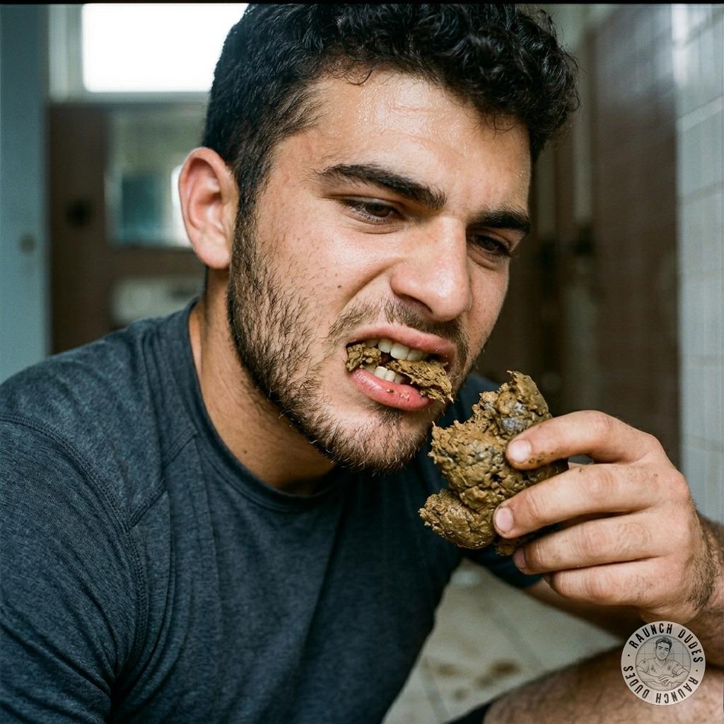 Hot as hell watching this guy devour that filthy load in public—no shame, just pure, sloppy gayscat heaven. Who’s ready to...
