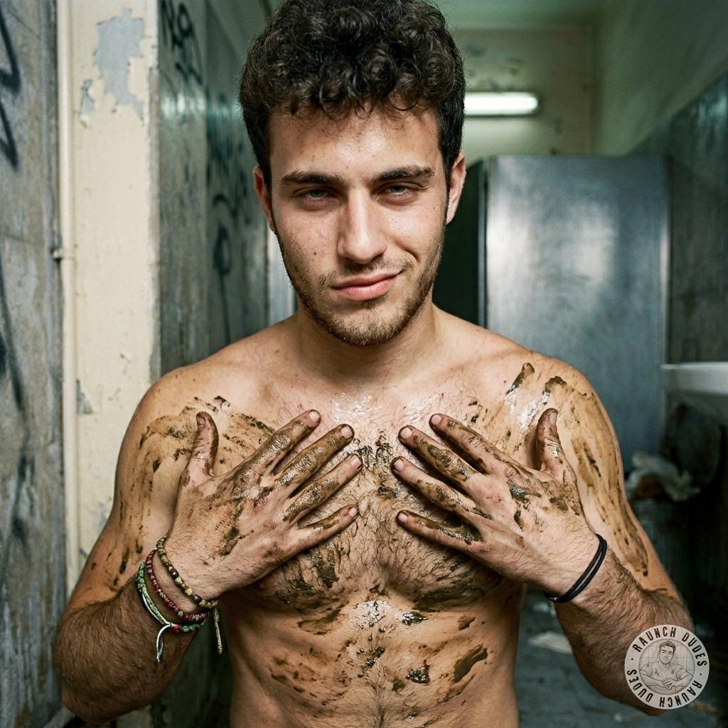 Hot little thing slathering that filthy shit all over his chest—fuck, just dripping with my kind of dirty. Who’s gonna be...