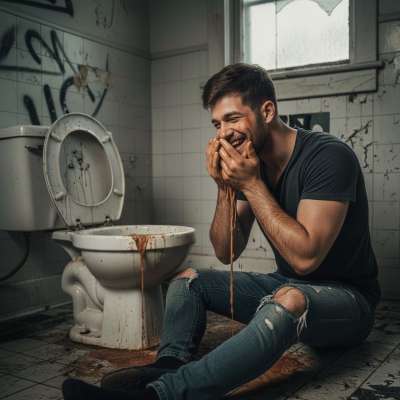 Nothing hotter than a dirty boy feasting on filth—sucking, licking, swallowing every last drop. The messier, the better....