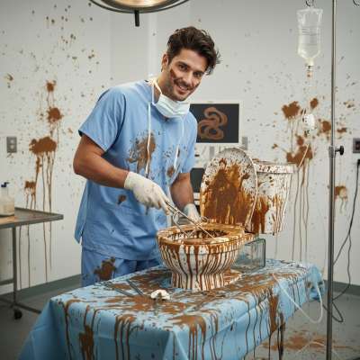 Ever wondered how a surgeon cleans shit from a toilet? 😏💩🔥 The perverted thrill of precision, the scent of piss, the art of...