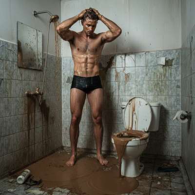 Nothing beats a hot, steamy shit shower to start your day right! 💦🔥 Let that filth drip down your body and embrace the...
