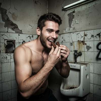 Nothing hotter than a dirty boy getting his fill at a gas station toilet 😈🔥 Who’s ready to dive in? #gayscat #filth #toilet...